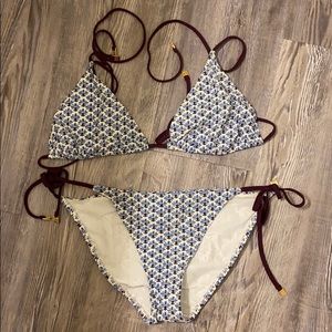 Tory Burch 2 piece bathing suit